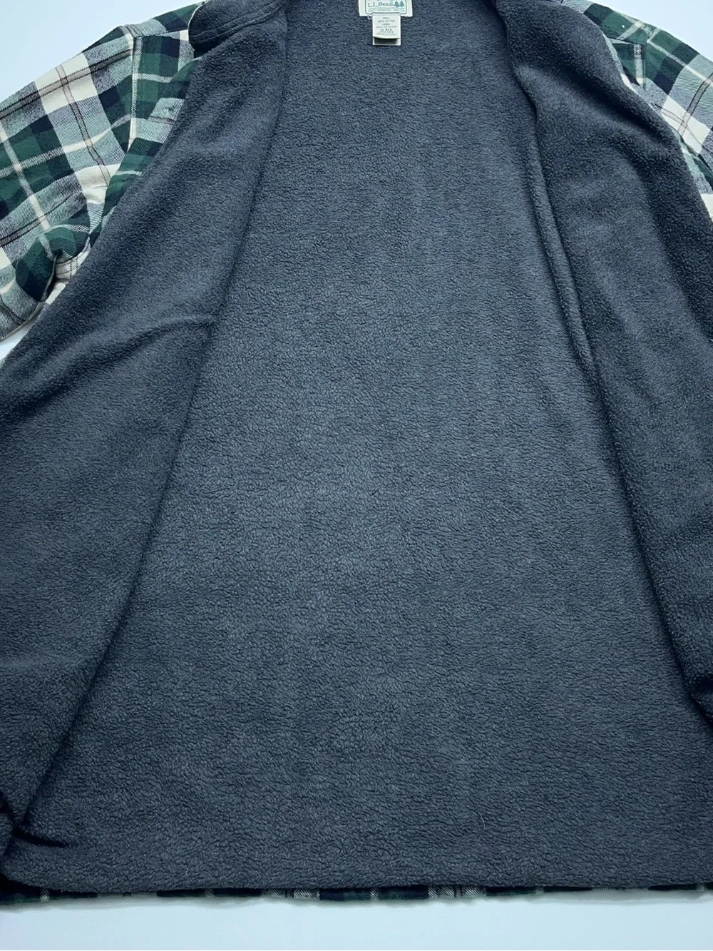 L.L. Bean lined sherpa shacket